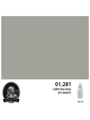 Акриловая краска Jim Scale Light Sea Grey FS 36307, 18 мл