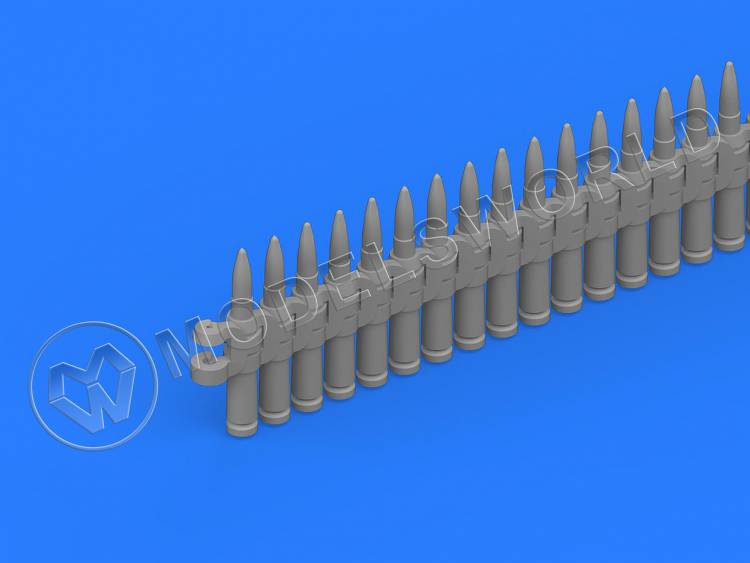 Дополнение пулемётные ленты 12.7 мм. Масштаб 1:32 - фото 1