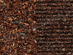 Присыпка, имитация вспаханного поля и картофельного поля, коричневый - фото 1