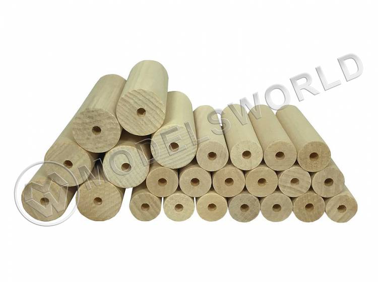 Деревянные заготовки для поделок, 20-30 мм, 17 шт - фото 1