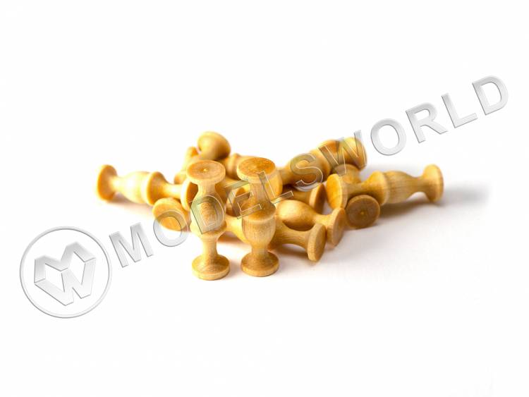 Двойной пиллерс, самшит, 18 мм, 10 шт - фото 1