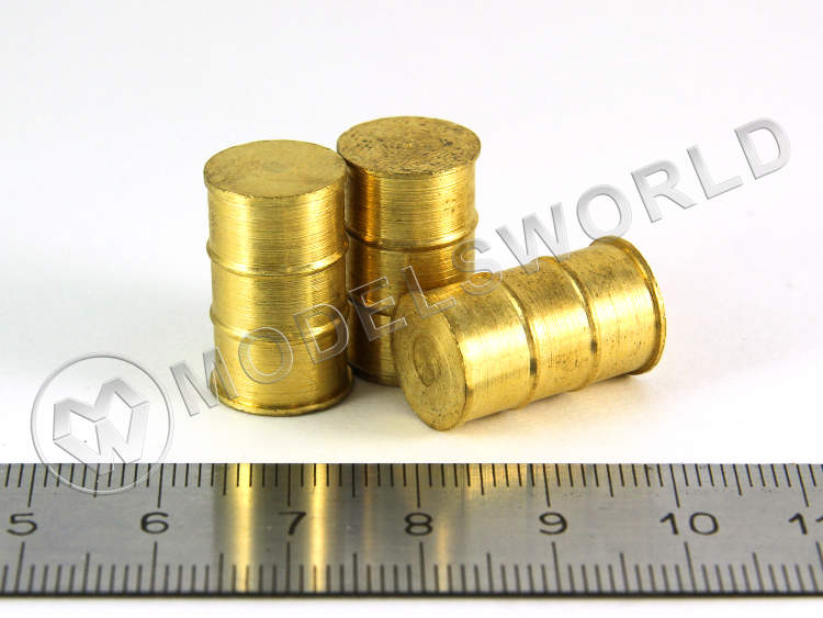 Бочка металлическая, 19х11 мм Бочка металлическая, 19х11 мм - фото 1