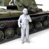 Фигура командира танка СССР 1943 г., поза 5. Масштаб 1:35