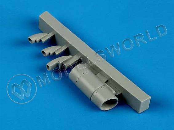 Конверсионный набор для модели Antonov An-2 Air Intake and Oil Radiator, Hobby Boss. Масштаб 1:48 - фото 1