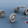 Колеса "Резинообъединение" для ГАЗ-АА. Масштаб 1:35