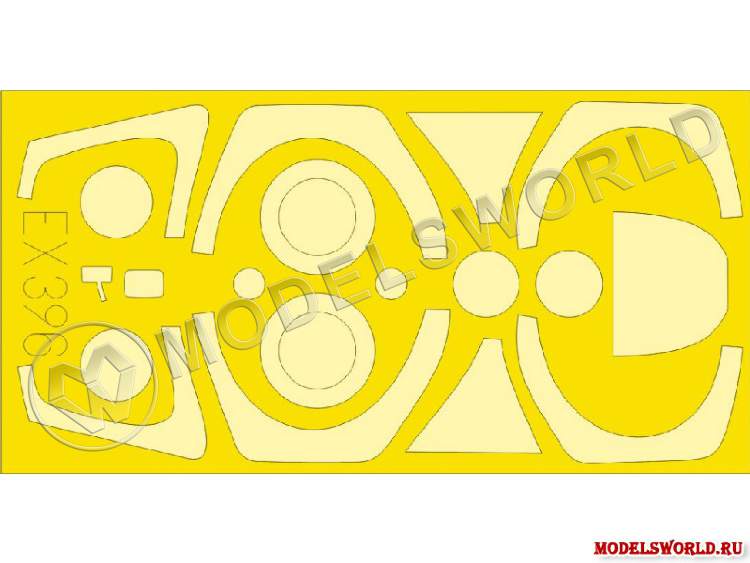 Окрасочная маска для Mirage 2000D, Heller. Масштаб 1:48 - фото 1