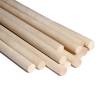 Комплект круглая заготовка, береза. Диаметр 11 мм, длина 50 см, 30 шт