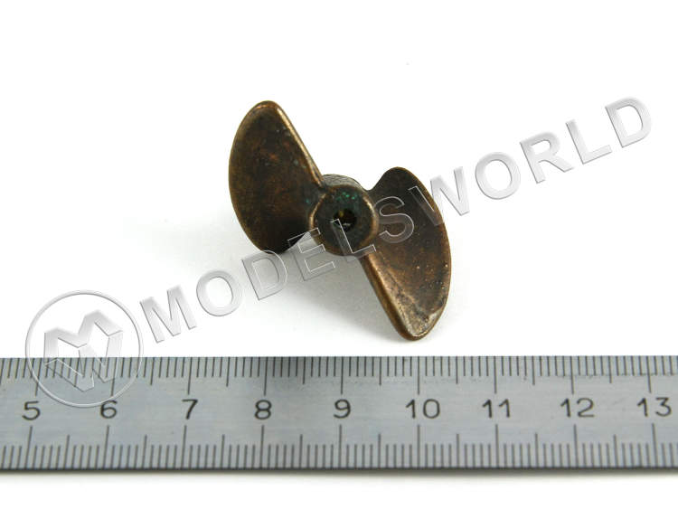 Винт двухлопастной, металл, 40 мм, 1 шт - фото 1