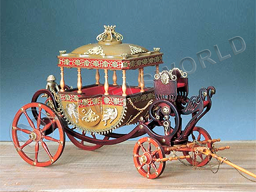 Набор для постройки модели Королевская карета. Масштаб 1:16