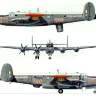 Склеиваемая пластиковая модель Английский многоцелевой противолодочный самолёт Авро «Шеклтон» MR.3. Масштаб 1:72