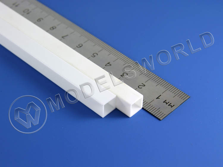 Квадратная пластиковая трубка 7.9 мм, 2 шт - фото 1