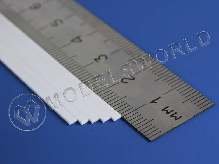 Полоска пластиковая 0.75х2.0 мм, 10 шт - фото 1