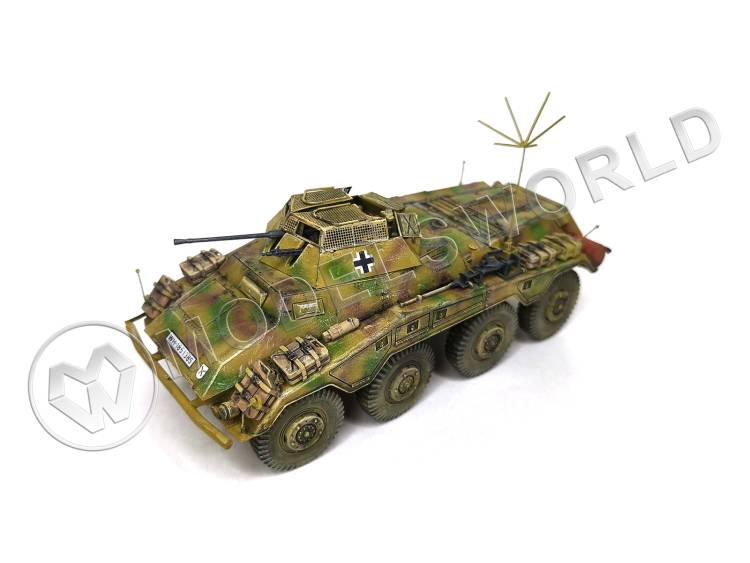 Готовая модель Немецкий бронеавтомобиль Sd.Kfz 234/1 в масштабе 1:35 - фото 1