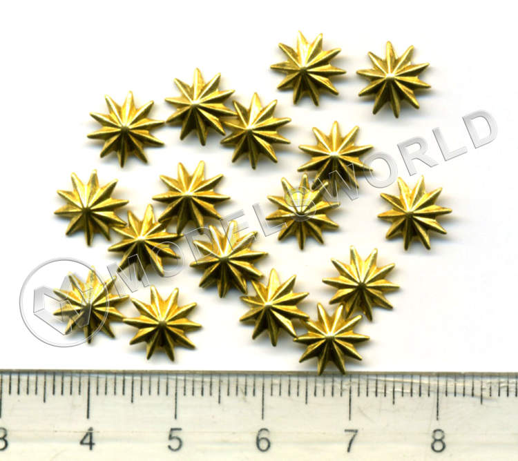 Декоративный элемент, звезда, металл, 1 шт. - фото 1