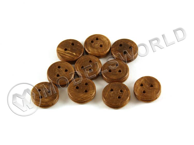 Юферс, орех, 18 мм, 10 шт - фото 1