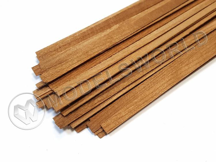 Рейка 0.5х5.0x500 мм, вишня 1 шт. - фото 1