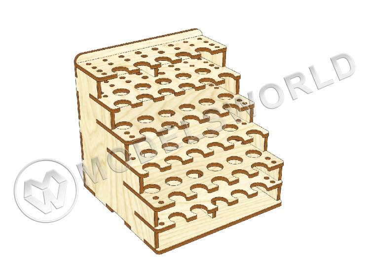 Mini модуль-органайзер для брашеров Ammo Mig и маркеров 16 мм - фото 1