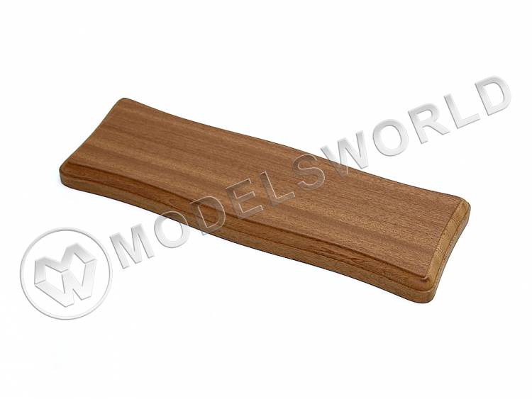 Основание фигурное 300х100 мм, красное дерево - фото 1