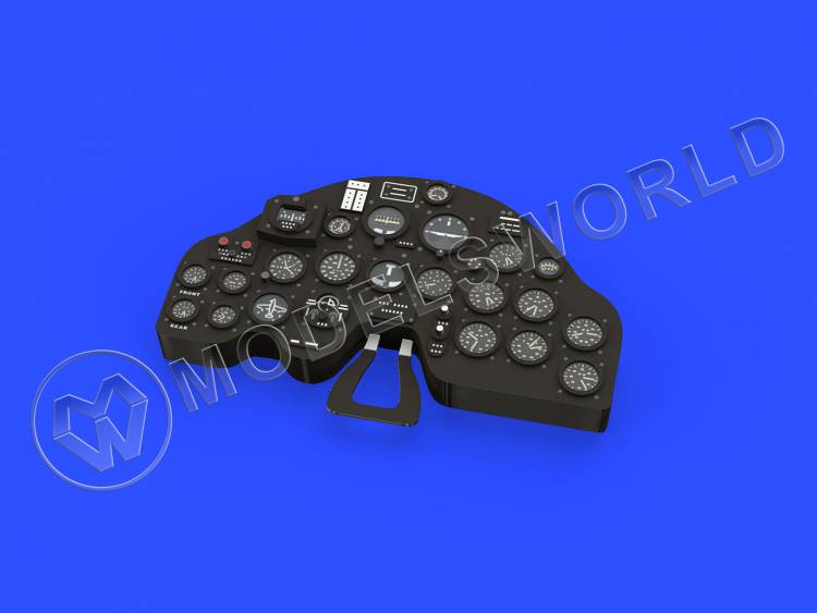 Дополнение для P-38F LööKplus (цвет. приборная доска, ремни, шасси, компрессоры, маски), Tamiya. Масштаб 1:48 - фото 1