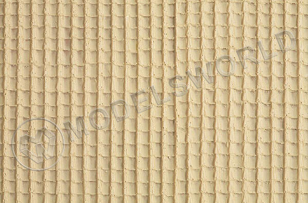 3D Черепица, бежевая, 30х12 см - фото 1