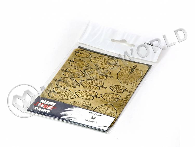 Фототравление Репейник, размер M Фототравление Репейник, размер M - фото 1