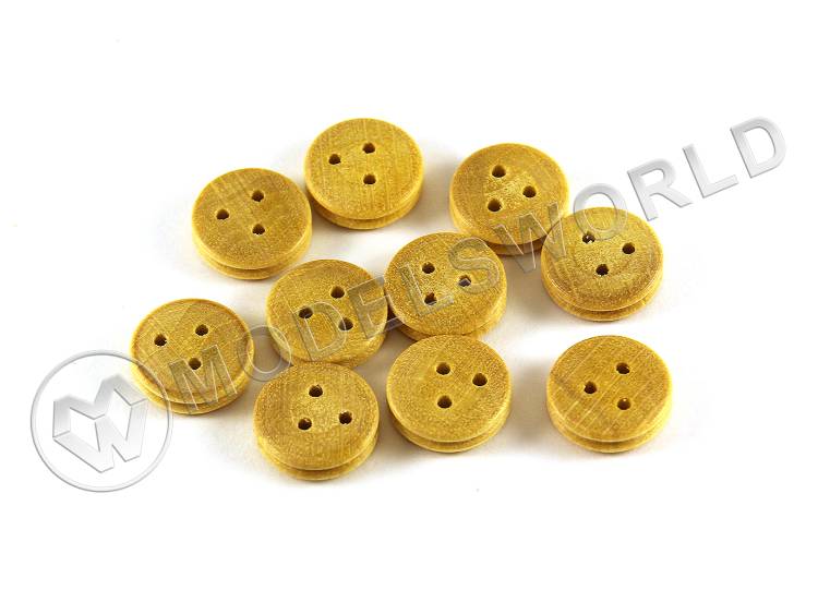 Юферс, самшит, 15 мм, 10 шт Юферс, самшит, 18 мм, 10 шт - фото 1