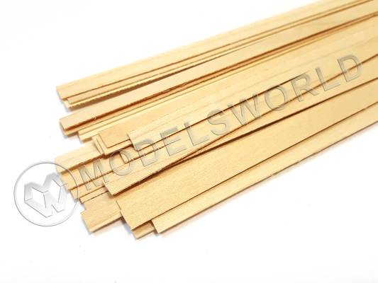 Рейка 0.5х2.0x500 мм, белый клен, 1 шт.