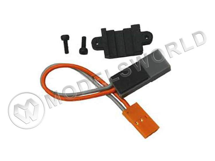 Внешний вывод зарядки борта - Special 12cm Receiver Battery Pack Wire Set (w/mount) - фото 1