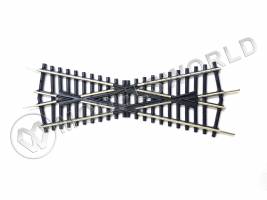 Рельсовый перекресток. Масштаб TT