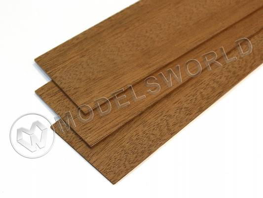 Плашка 5x50x500, красное дерево