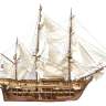Набор для постройки модели корабля BOUNTY (с разрезом). Масштаб 1:45