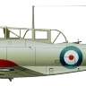 Склеиваемая пластиковая модель Английский палубный пикирующий бомбардировщик Блэкбёрн «Скуа» Mk.II. Масштаб 1:72