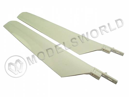 Пластиковые лопасти основного ротора, белого цвета Rotor Blades white.