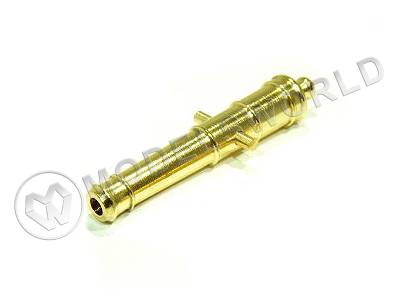 Пушка, 40 мм, латунь, 2 шт + цапфа