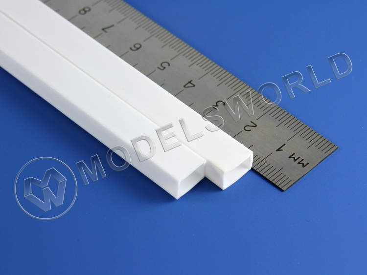 Прямоугольная пластиковая трубка 6,3х9,5 мм, 2 шт - фото 1