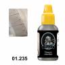 Акриловая краска Jim Scale Темное серебро, 18 мл