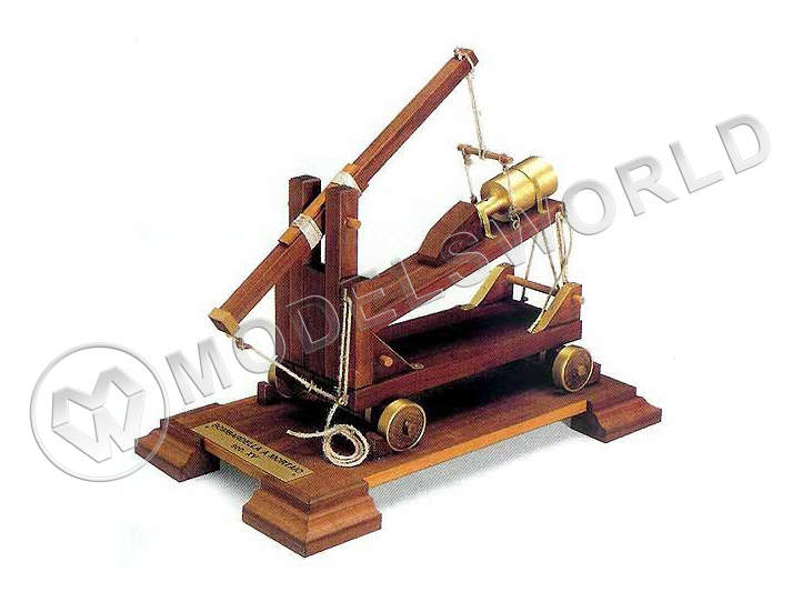 Набор для постройки модели MORTAR Мортира 15-го века. Масштаб 1:17 - фото 1