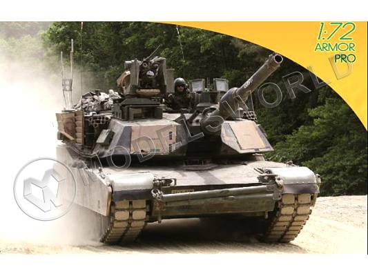 Склеиваемая пластиковая модель Американский танк M1A2 SEP V2 Abrams. Масштаб 1:72