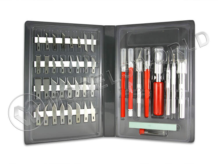 Набор ножей Excel delux для работы по дереву Набор ножей Excel delux для работы по дереву - фото 1