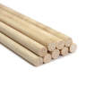 Круглая заготовка, береза. Диаметр 9 мм, длина 50 см (1 шт)
