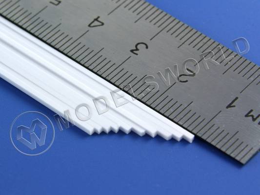Полоска пластиковая 1.0х1.0 мм, 10 шт
