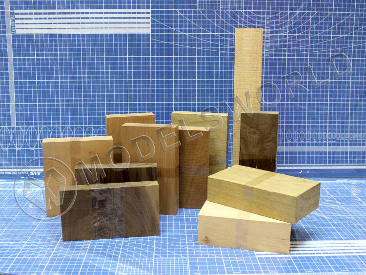 Бруски ценных пород средние №3 - фото 1