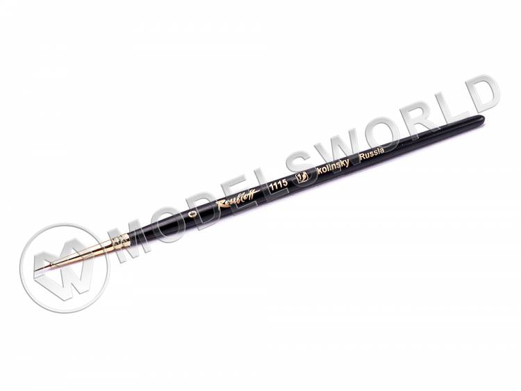 Кисть круглая Roubloff серии 1115 № 0, колонок - фото 1