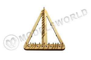 Рабочее место моделиста. Шаблон для вант