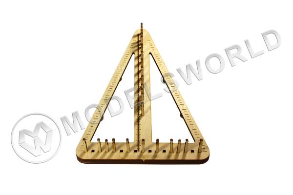 Рабочее место моделиста. Шаблон для вант