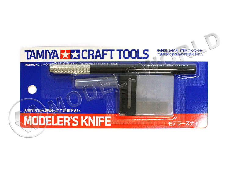 Дизайнерский нож Tamiya с 25 дополнительными лезвиями - фото 1