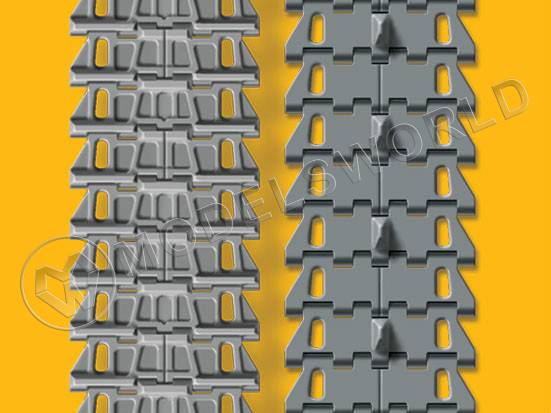 Набор раздельных траков для тяжелого танка КВ-1С. Масштаб 1:35 - фото 1