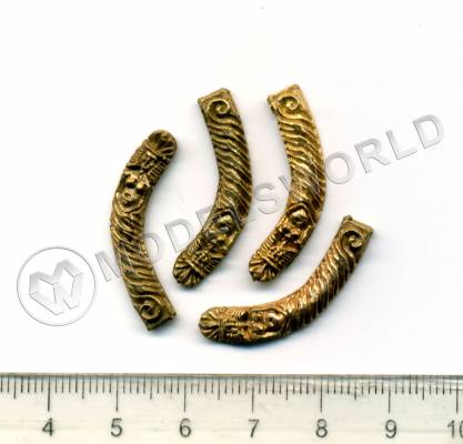 Декоративный элемент для гальюна, 25 мм, металл 1 шт.