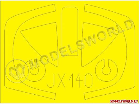 Окрасочная маска для A-4M, Trumpeter. Масштаб 1:32