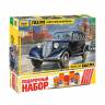 Склеиваемая пластиковая модель Советский автомобиль Газ М1 - подарочный набор. Масштаб 1:35